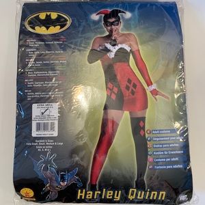 Authentic DC Harley Quinn Costume: Size XS